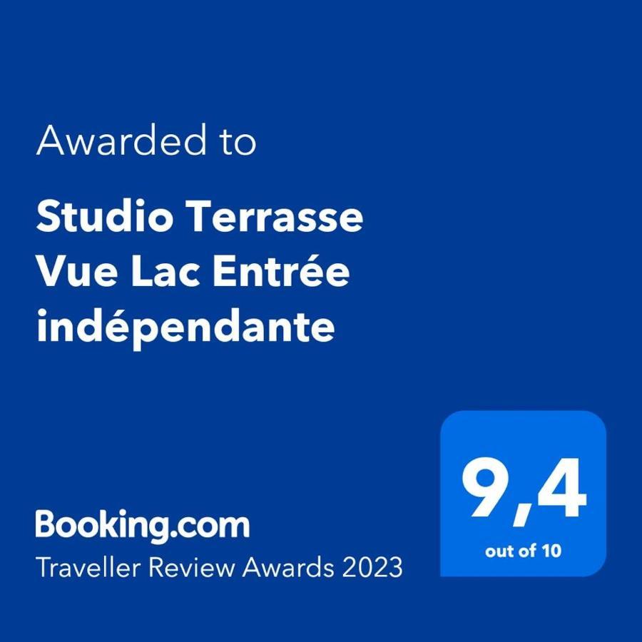 Font Studio Terrasse Vue Lac Entree Independante מראה חיצוני תמונה